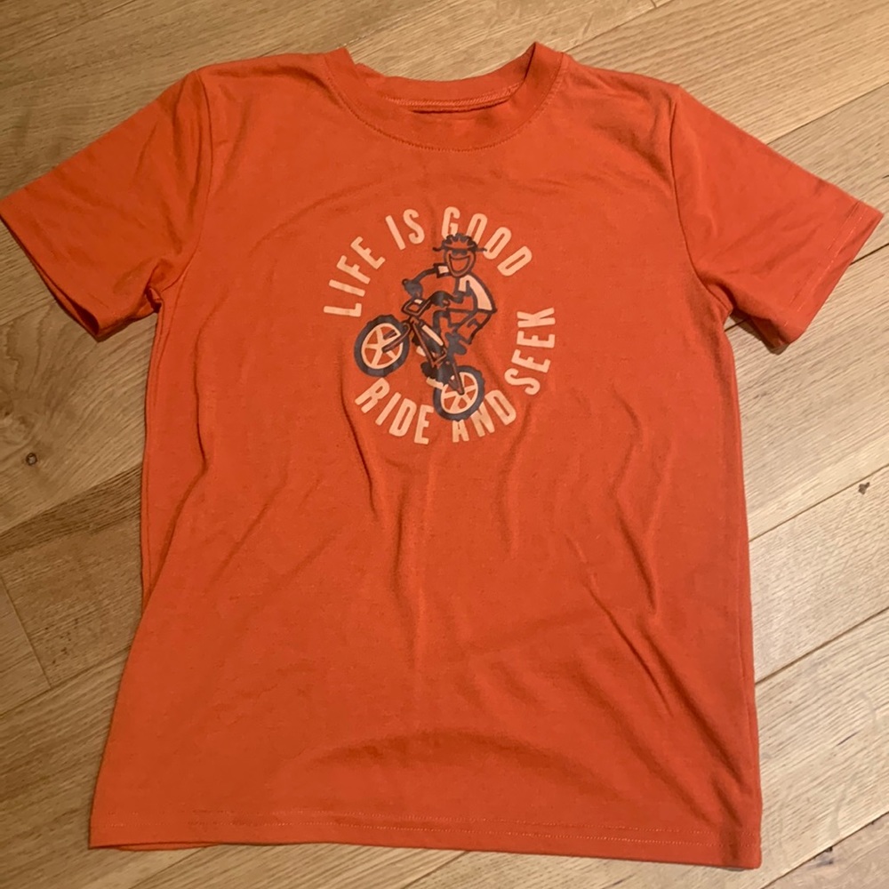 Life is good youth shirt